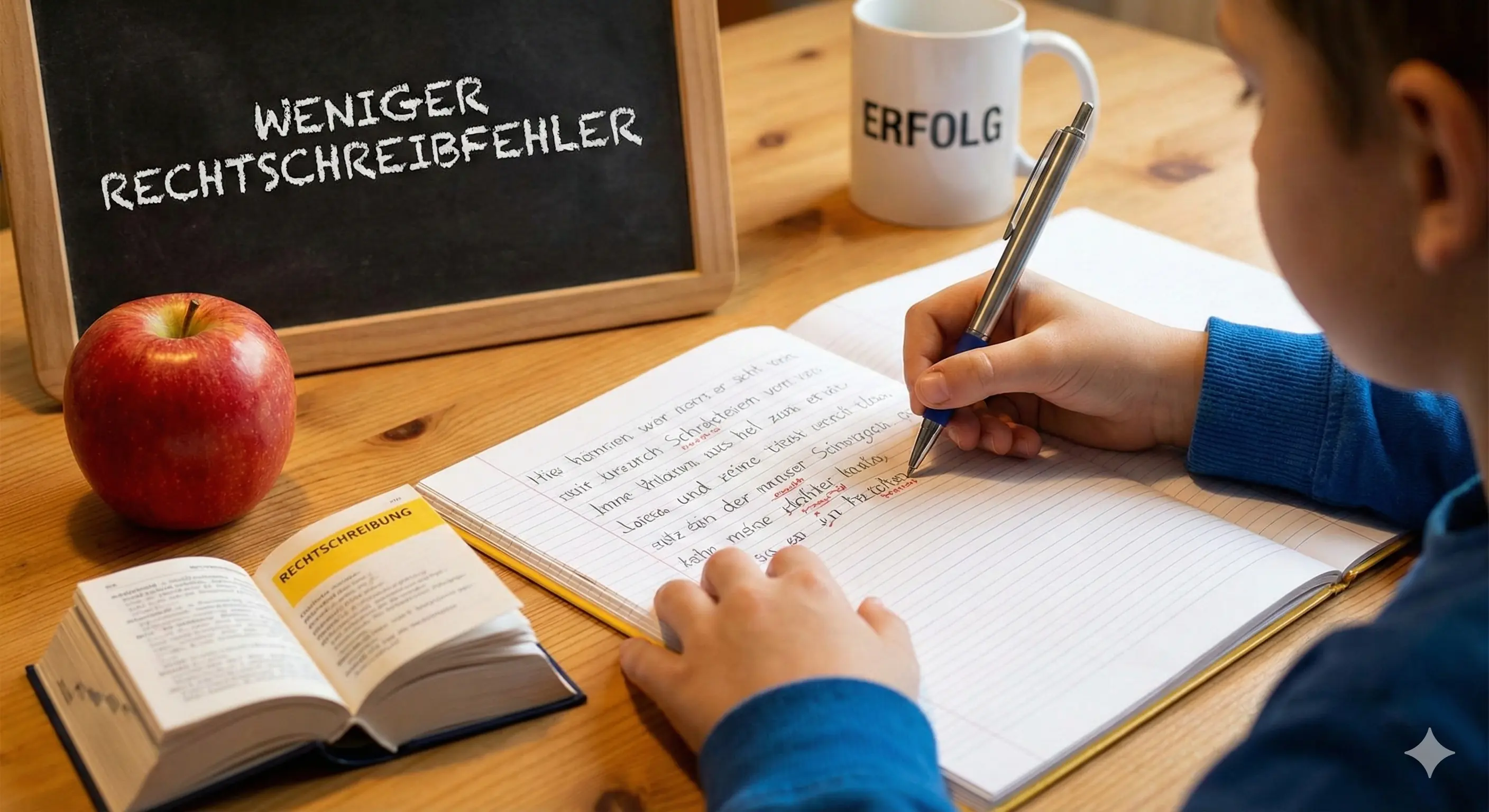 Weniger Rechtschreibfehler bei Diktaten und freien Texten - wie funktioniert das?