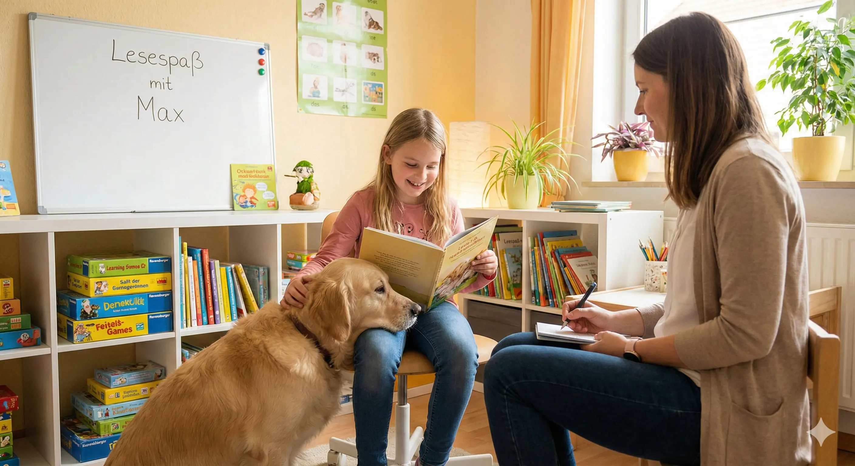 Tiergestützte Lerntherapie?!